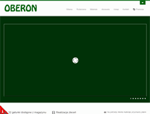 Tablet Screenshot of oberon.pl